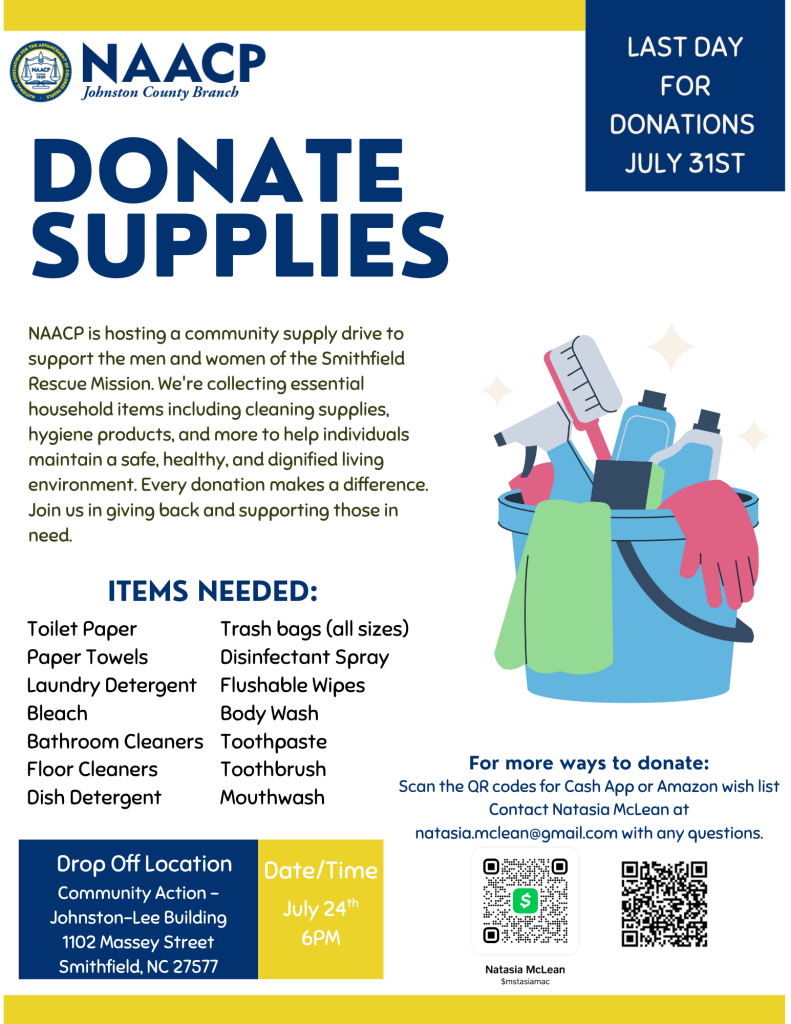 Supply Drive Flyer