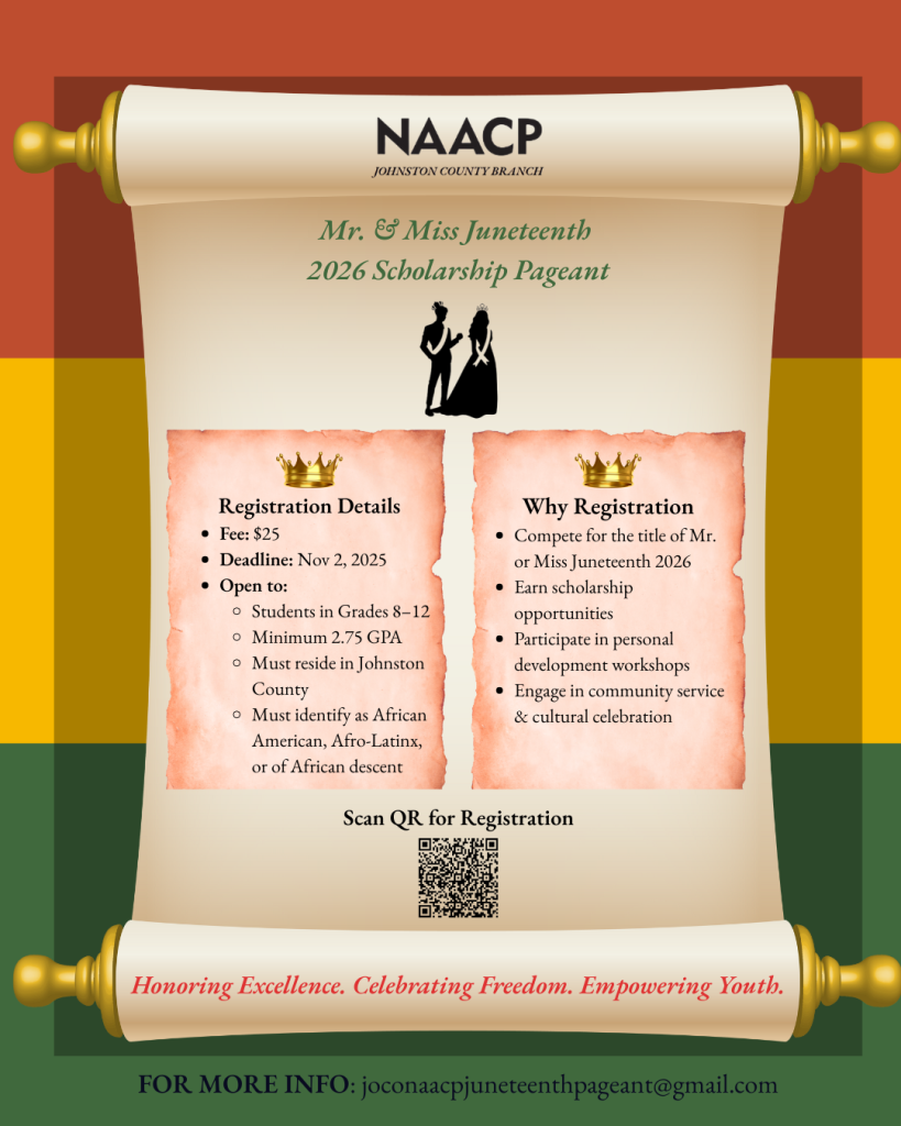 Juneteenth Pageant Contestant Registration